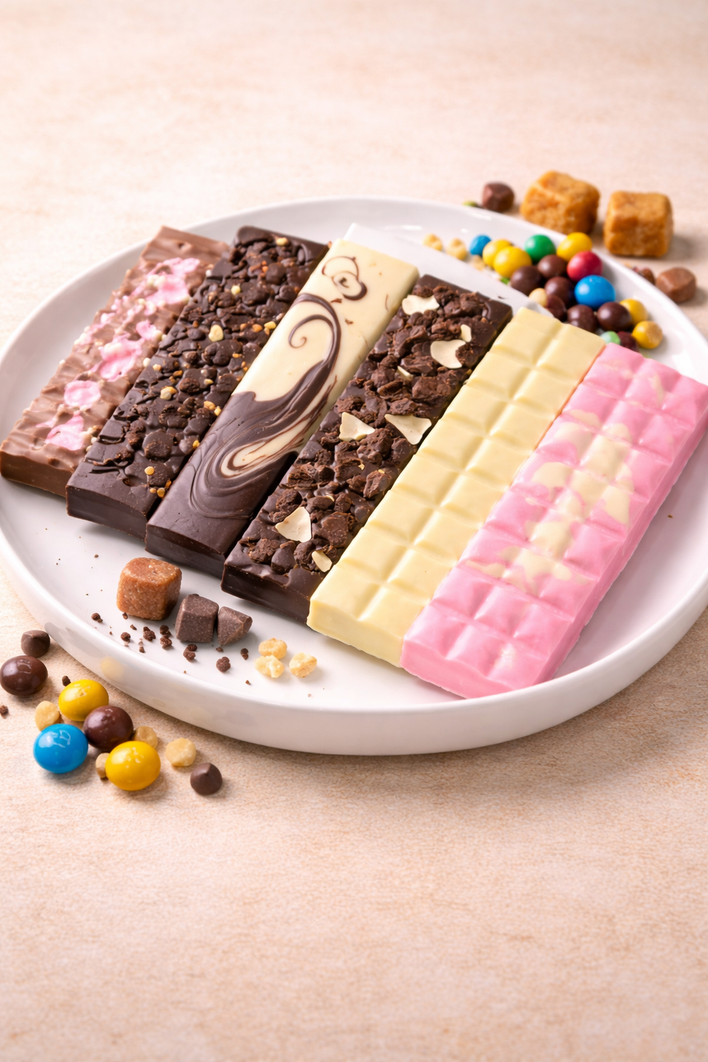 Different types of homemade chocolates 1pc
